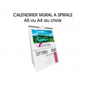 Calendrier Spirales Mural